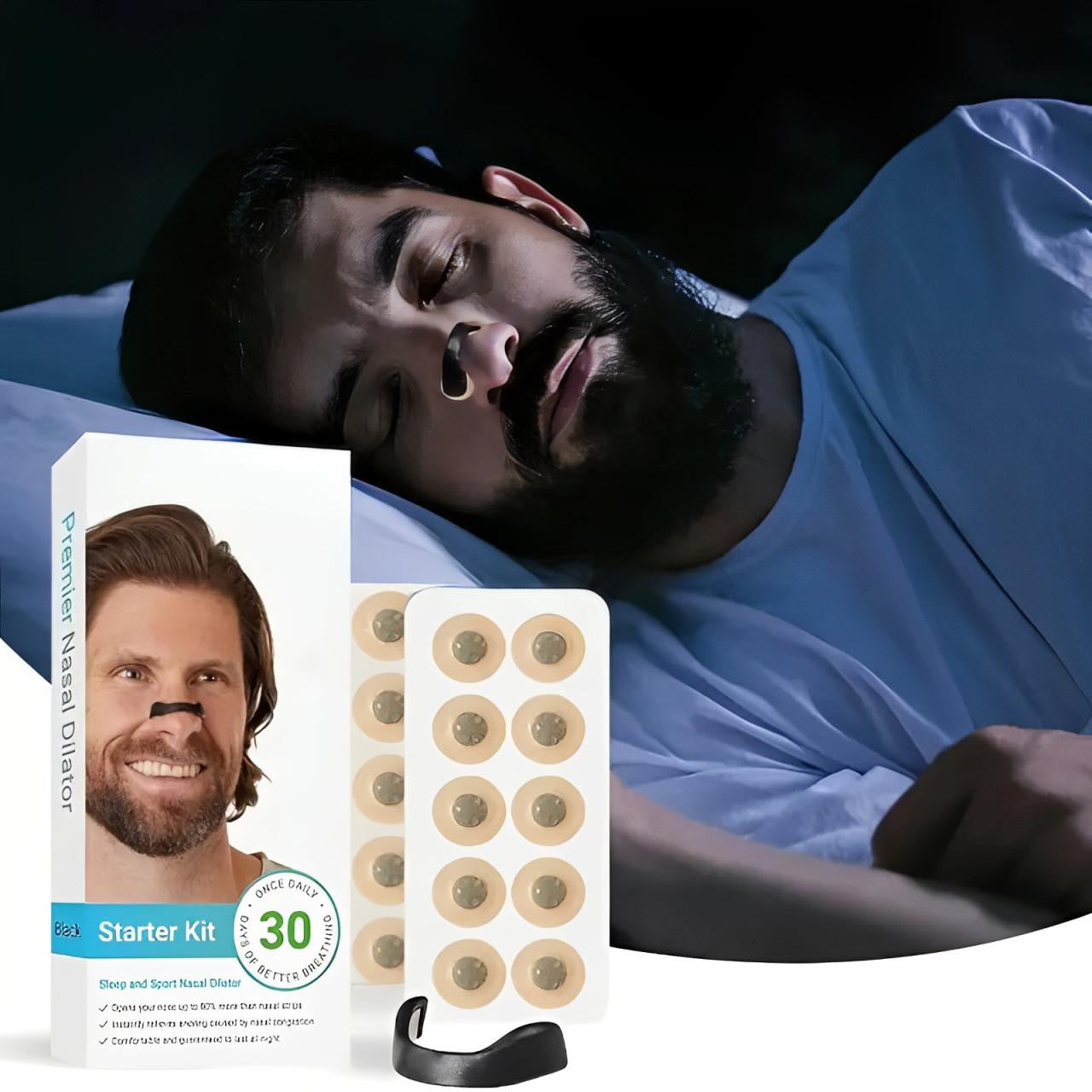 Expansor nasal magnético para deportes y ronquidos