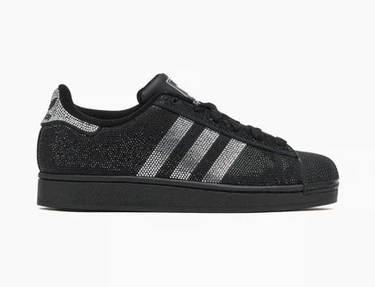 Superstar II “Rhinestone Black Silver”