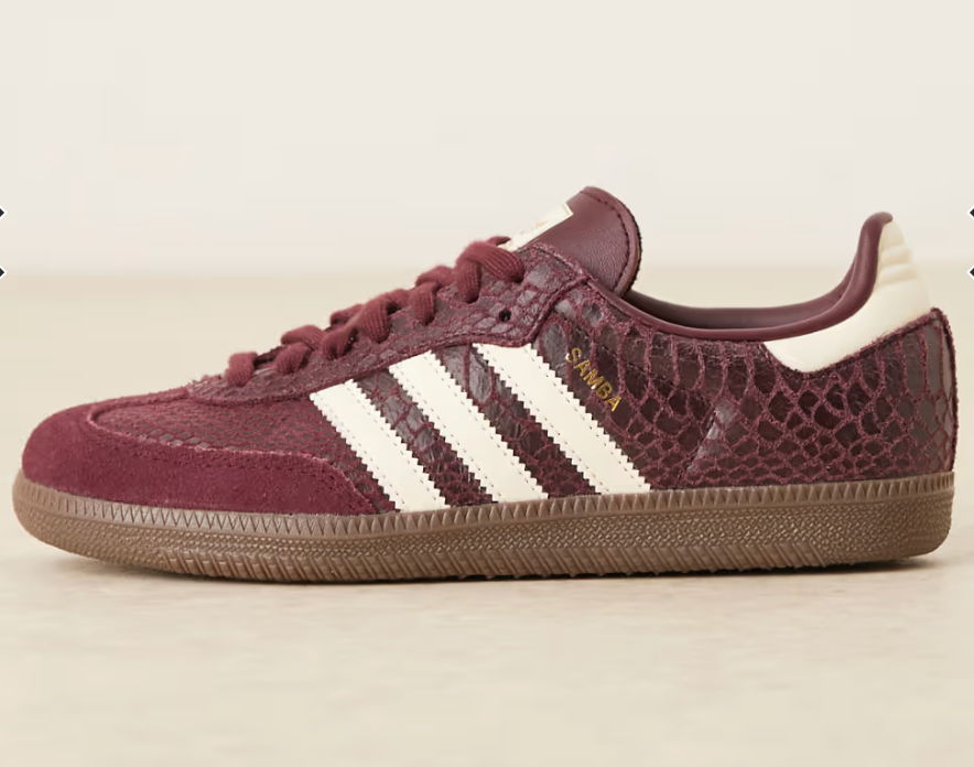 Samba Croco OG Burgundy