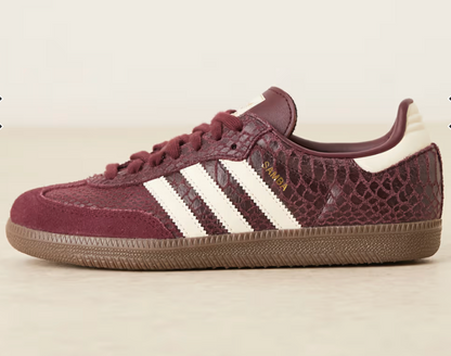 Samba Croco OG Burgundy